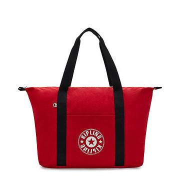 Torby Tote Kipling Art Medium Lite Bordowe | PL 1444PJ